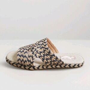 Band of Gypsies‎ Boho Sandals Womens 11 Playa Braided Jute Herringbone Slide